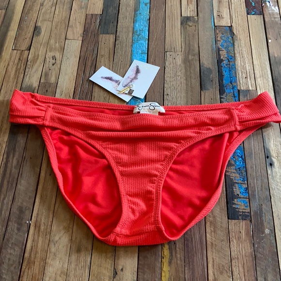 Jessica Simpson Monet Texture Shirred Side Sz XL - Picture 3 of 9